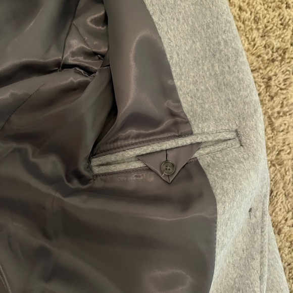 Wool blend Abercrombie and Fitch Dad coat - Picture 4 of 5